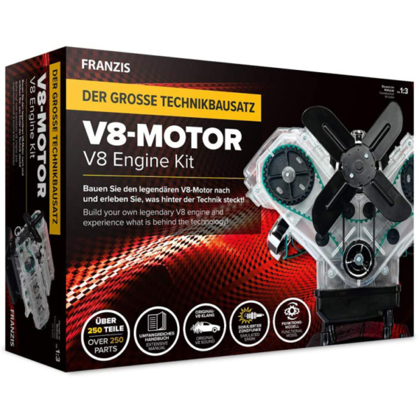 Franzis V8 Motor modelbouw