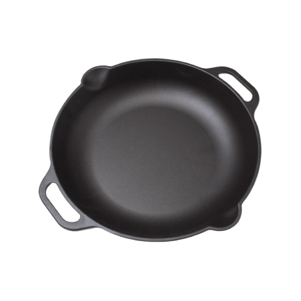 Victoria Skillet met twee handgrepen 33 cm, Enameled bak-/braadpan