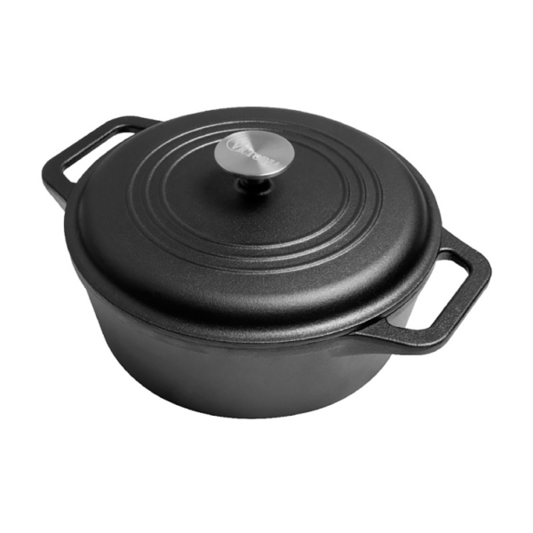 Victoria Dutch Oven, 24 cm 3,8 liter bak-/braadpan