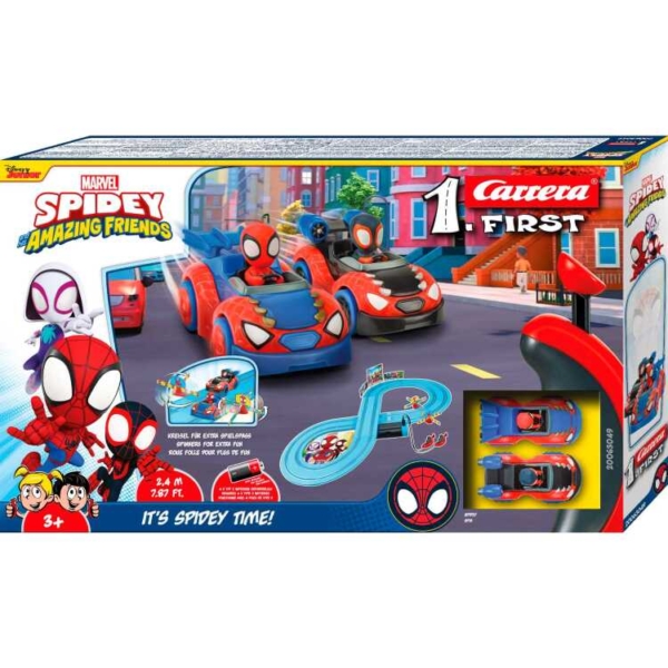 Carrera FIRST Spidey - It's Spidey Time! racebaan