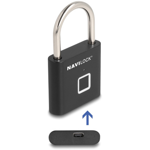 Navilock Padlock with fingerprint hangslot