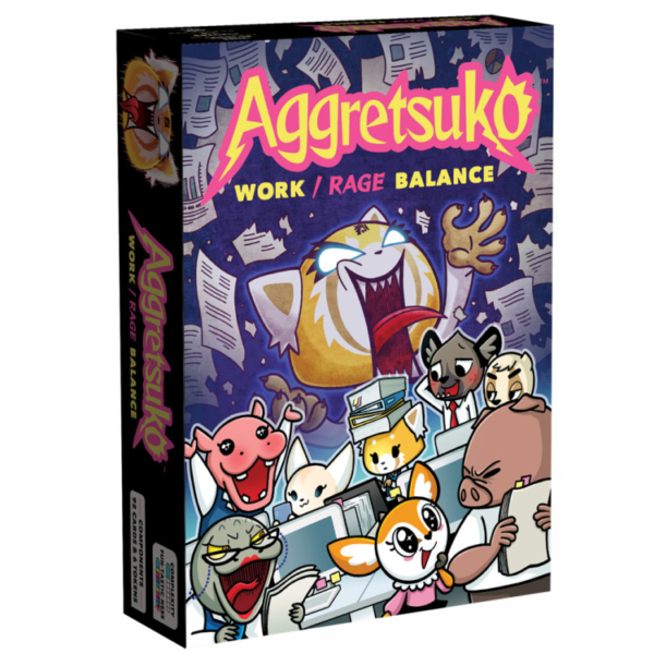 European Player Network Aggretsuko: Work/Rage Balance Kaartspel