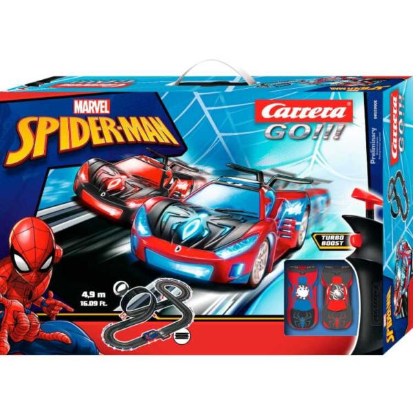 Carrera GO!!! Spider-Man racebaan