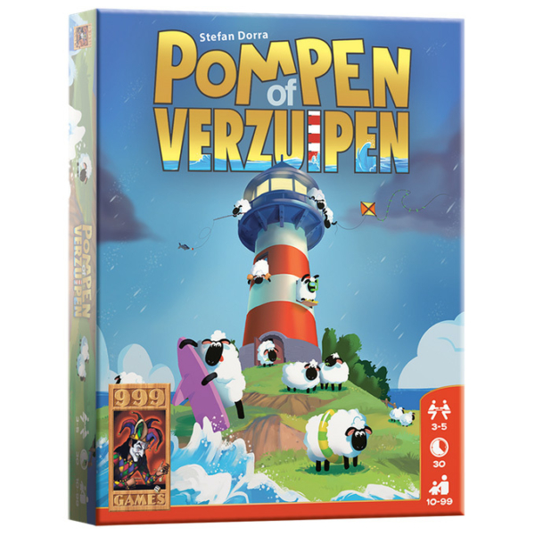 999 Games Pompen of Verzuipen Kaartspel
