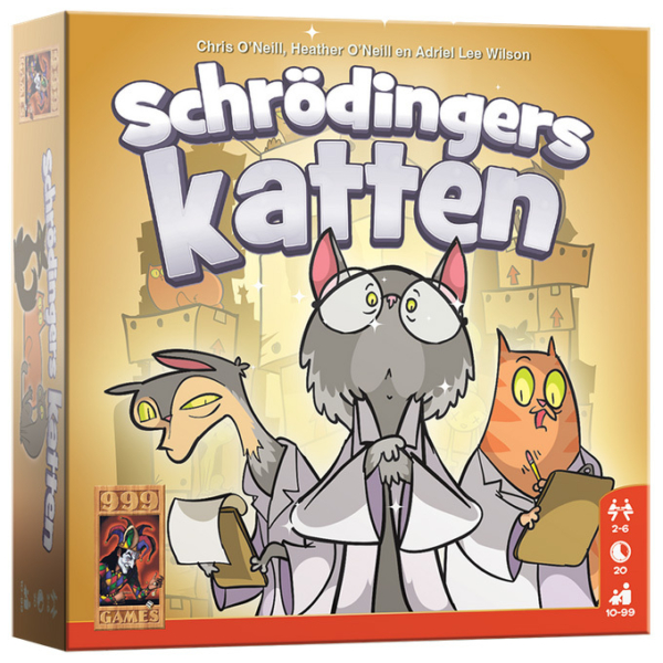 999 Games Schrödinger's Katten Kaartspel