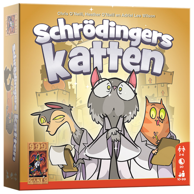 999 Games Schrödinger's Katten Kaartspel