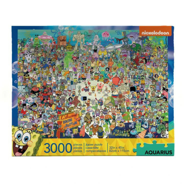 Diverse SpongeBob Jigsaw Puzzle Bikini Bottom puzzel