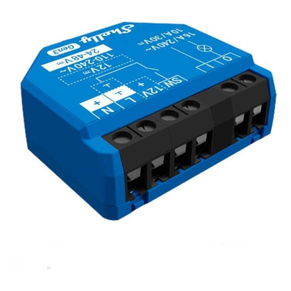 Shelly 1 Gen3 relais