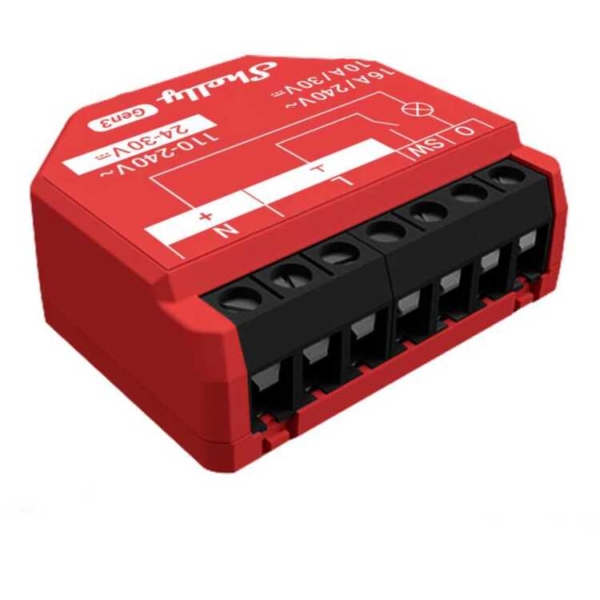 Shelly 1PM Gen3 relais