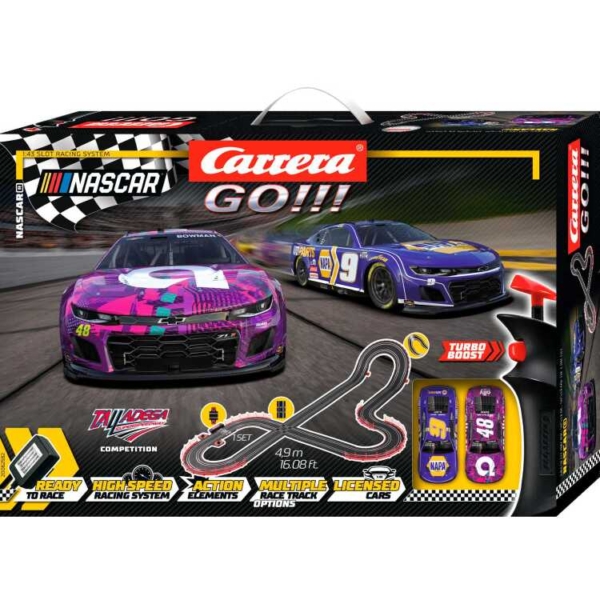 Carrera GO!!! NASCAR Talladega Competition racebaan