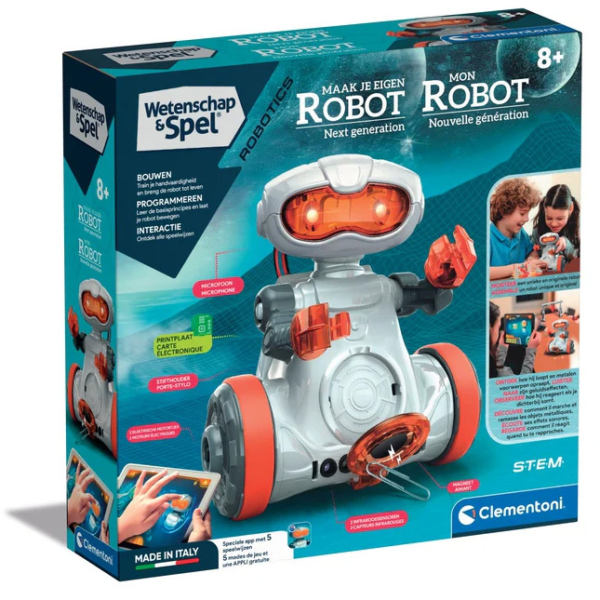 Clementoni Wetenschap & spel - Maak Je Eigen Robot experimenteer speelgoed