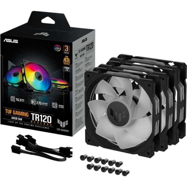 ASUS TUF Gaming TR120 ARGB Reverse case fan