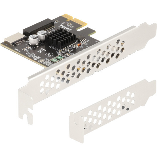 DeLOCK PCI Express x1 kaart > interne USB 5 Gbps Type-E + 19-pin USB-pin header usb-controller