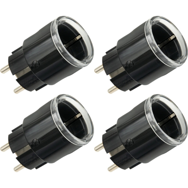 Shelly Plug S Gen3 slimme wifi, 4 stuks stekker