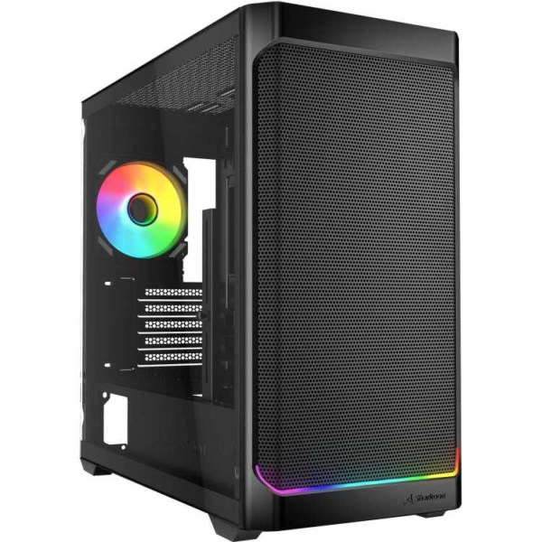 Sharkoon MK4W RGB Strip mini tower behuizing