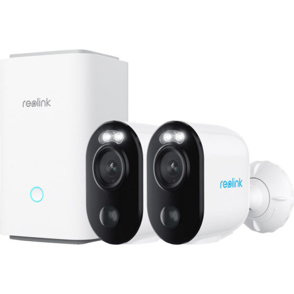 Reolink Hub 1 met 2x Argus Series B310 beveiligingscamera