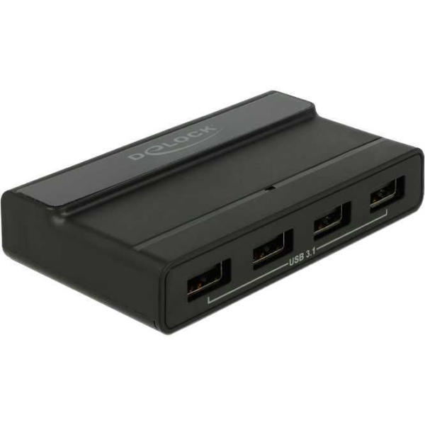 DeLOCK Externe USB 3.2 Gen 2 4 Port Hub 10Gbps usb-hub