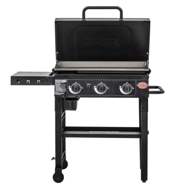 Char-Griller 3-Burner Flat Iron Gas Griddle barbecue