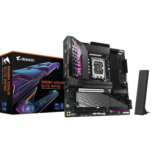 GIGABYTE B860M AORUS ELITE WIFI6E moederbord
