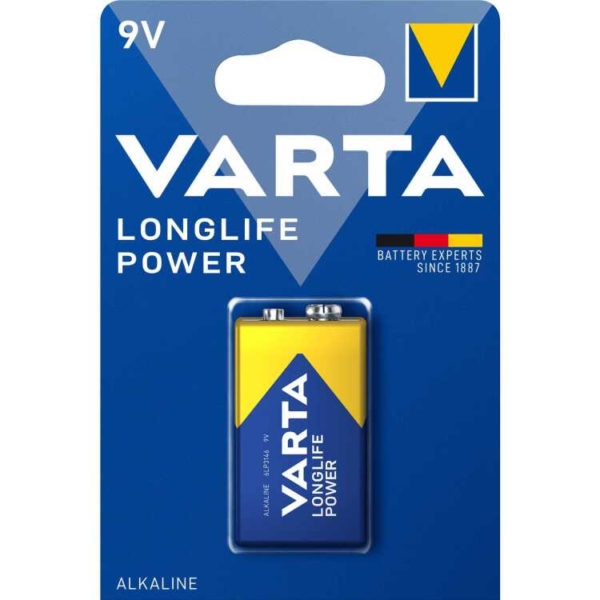 VARTA Longlife Power E-blok (9-volt) batterij