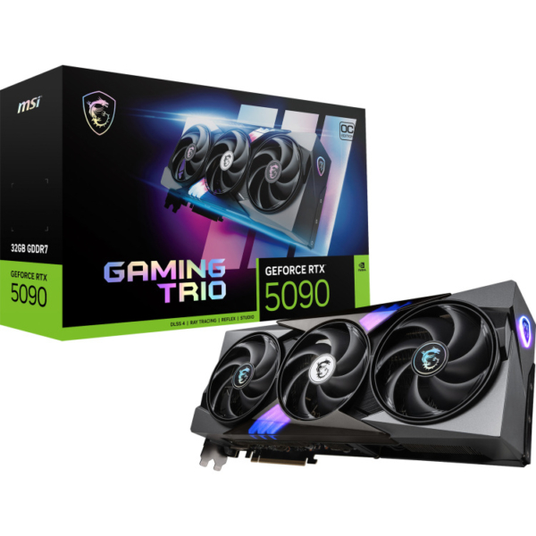 MSI GeForce RTX 5090 32G GAMING TRIO OC grafische kaart