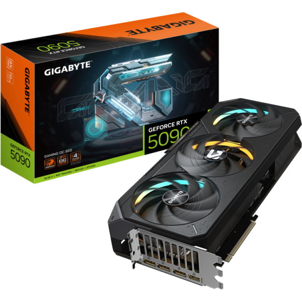 GIGABYTE GeForce RTX 5090 GAMING OC 32G grafische kaart
