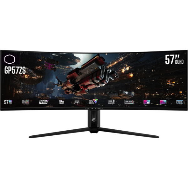 Cooler Master GP57ZS DUHD gaming monitor 57'' Curved