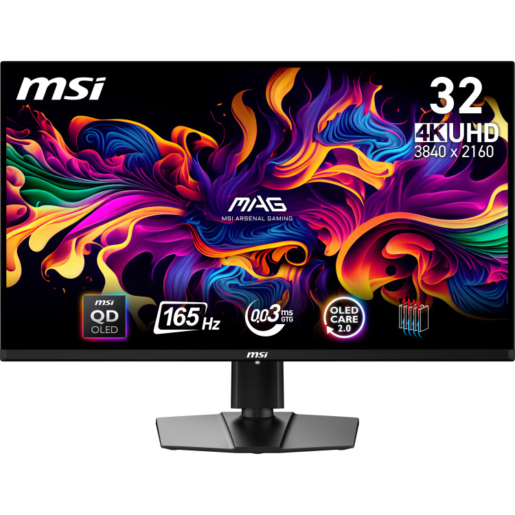 MSI MAG 321UP QD-OLED 31.5'' 4K UHD gaming monitor