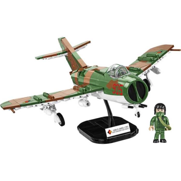 COBI Historical Collection - Lim-5 ( MiG-17F ) East Germany Air Force Constructiespeelgoed