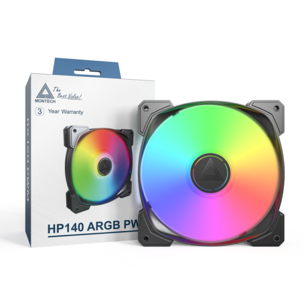 Montech HP140 ARGB PWM case fan