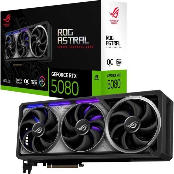 ASUS ROG Astral GeForce RTX 5080 OC Edition grafische kaart