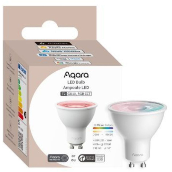 Aqara LED Bulb T2 (RGB CCT, GU10) ledlamp
