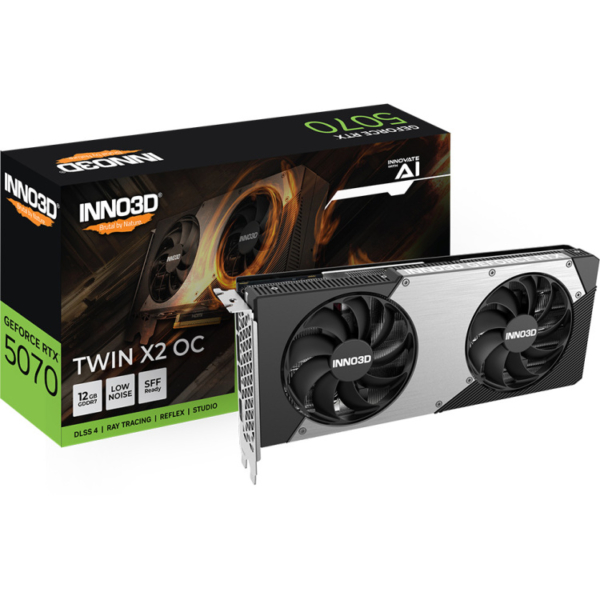 INNO3D GeForce RTX 5070 TWIN X2 OC grafische kaart