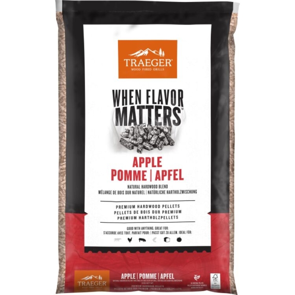 Traeger FSC - Apple Bend Pellets brandstof