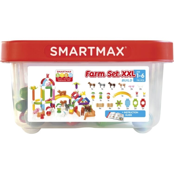 SmartGames SmartMax Farm Set XXL Constructiespeelgoed