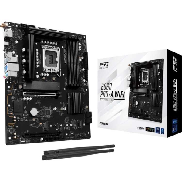 ASRock B860 Pro-A WiFi moederbord
