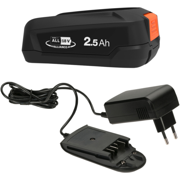 GARDENA Startersset P4A 2.5 Ah PBA 18V/45 accu + lader