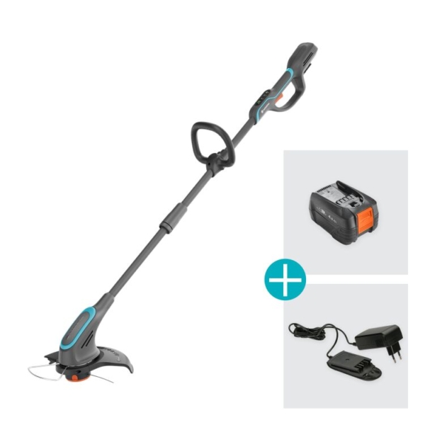GARDENA PowerTrim 30 18V Set 4.0 Ah met 18V P4A Accu grastrimmer