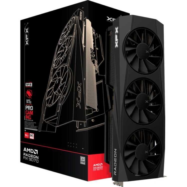 XFX Radeon RX 9070 Quicksilver OC grafische kaart