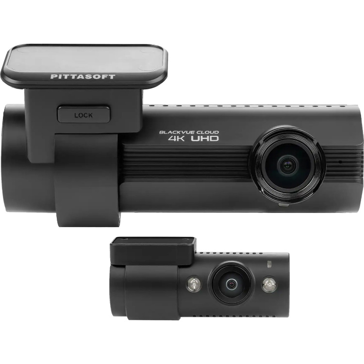 BlackVue DR970X-2CH IR plus 4K UHD 2-kanaals dashcam, 128 GB