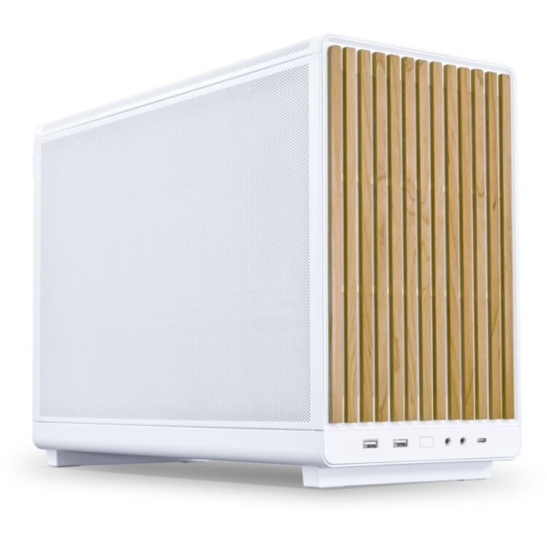Lian Li A3-mATX White (Wood Edition) midi tower behuizing