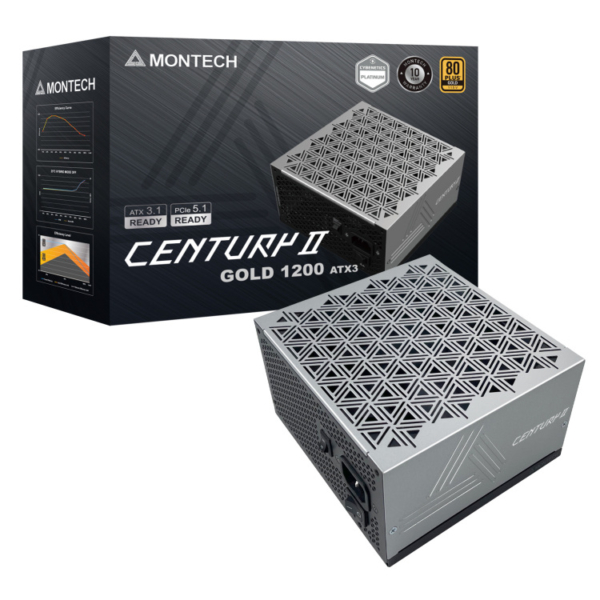 Montech Century II 1200W voeding