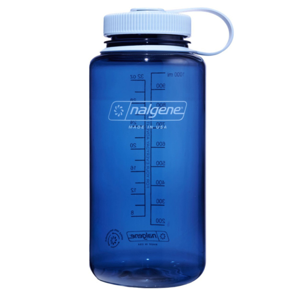 Nalgene Wide Mouth Sustain Water Bottle, 1 Liter drinkfles