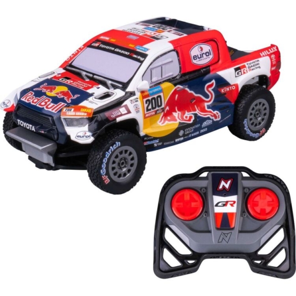 Nikko 1:18th Night Mode RC - TOYOTA GAZOO Racing DAKAR 2023 - Al Attiyah