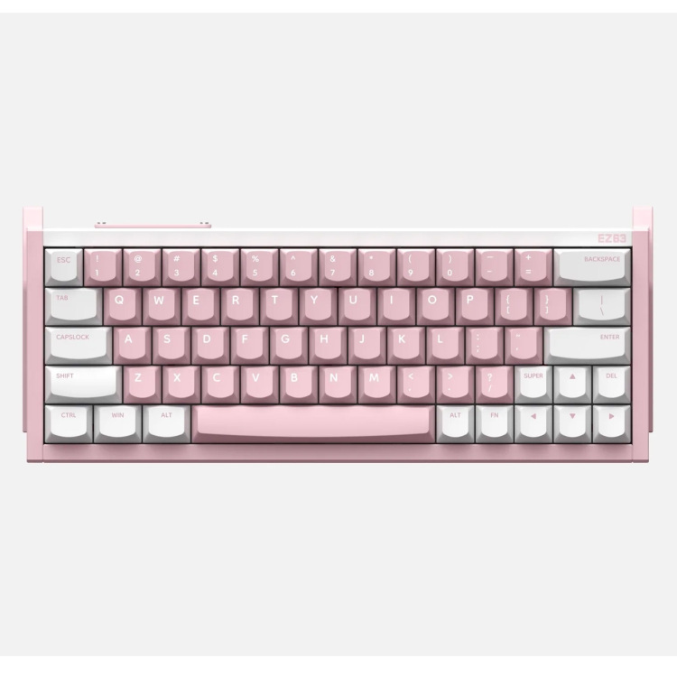 Iqunix EZ63 Pink Magnetic Switch Gaming HE Keyboard gaming toetsenbord