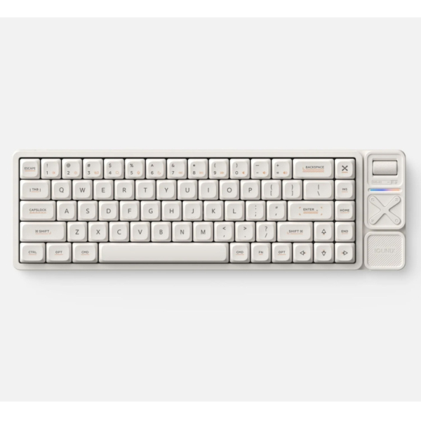 Iqunix Magi65 Pro Ochre White gaming toetsenbord