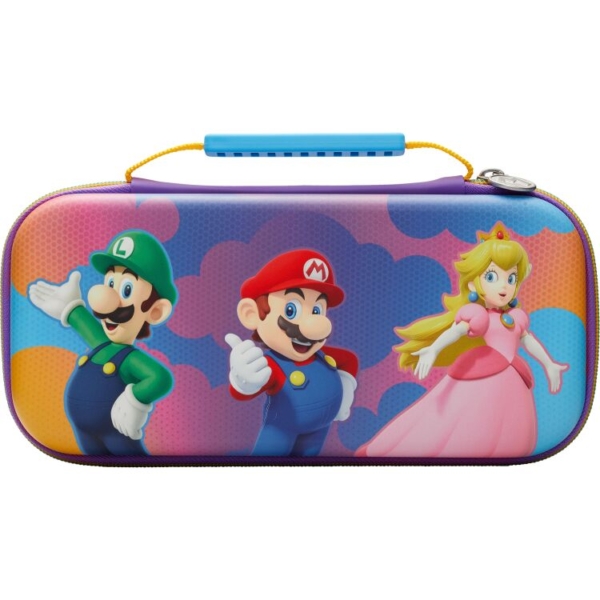 PowerA Protection Case for Nintendo Switch - OLED Model, Nintendo Switch and Nintendo Switch Lite - Color Splash Heroes tas