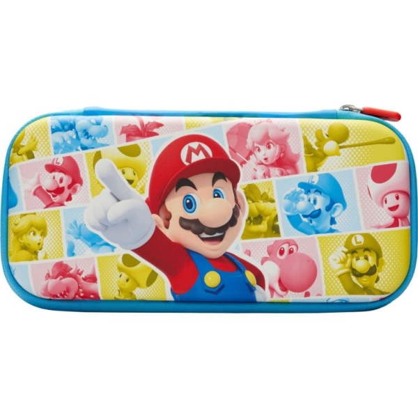 PowerA Slim Case for Nintendo Switch - Mushroom Kingdom Reel tas