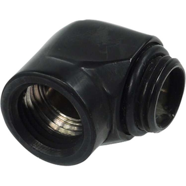 Alphacool HF L-connector G1/4 outer to G1/4 inner verbinding