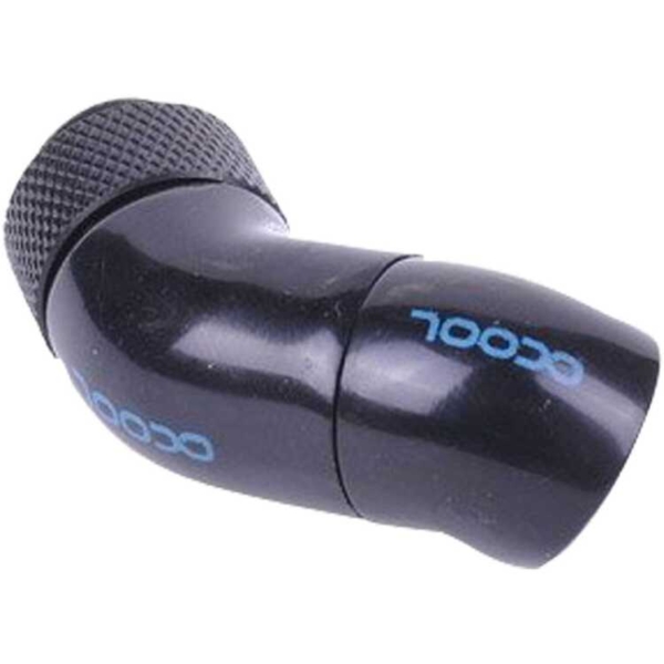 Alphacool Angled adaptor double 45° revolvable G1/4'' verbinding